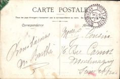 CPA Cinquantenaire Lourdes la grotte au Moment des Apparitions en 1858 Reproduction Precise 