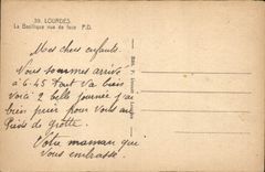 CPA Lourdes la Basilique vue de face 