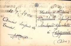 CPA Gavarnie le Chemin du Cirque 