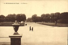 CPA St Germain en Laye le Parterro 