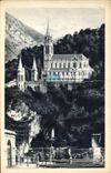 CPA Lourdes la Grotte et la Basilique 