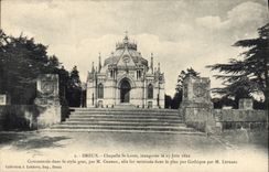 CPA Dreux Chapelle St Louis Inauguree le 27 Juin 1822 Commencee dans le style grec par M Cramail ell