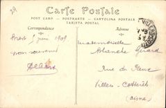 CPA Brest la Rade vue prise du Chateau 