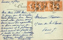 CPA Lourdes la Basilique et le Gave 