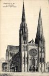 CPA Chartres E et L la Cathedrale du XII au XVI siecle 