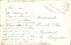 CPA Bonne Annee Femme