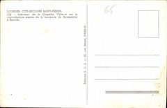 CPA Lourdes Cite Secours Saint Pierre Interieur de la Chapelle celle ci est la reproduction exacte d
