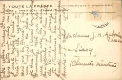 CPA Tarbes H P Fontaine l'Inondation 