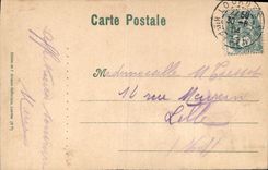 CPA La Grotte et la Basilique de N D de Lourdes 