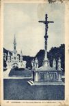 CPA Lourdes le Calvaire Breton et la Basilique 