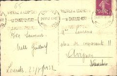 CPA Cauterets Cascade du Cerizet 