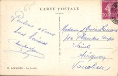 CPA Lourdes la Grotte 