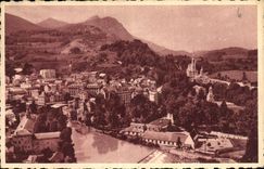 CPA Lourdes vue generale et la Basilique 