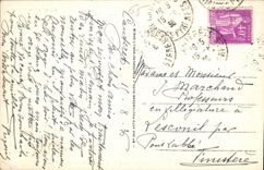 CPA Env de Cauterets vue prise du Col de Riou 