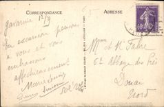 CPA Gavarnie la Grande Cascade vue de l'Hotel du Cirque 