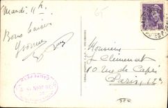 CPA Route de Perrefitte a Cauterets le Limacon 