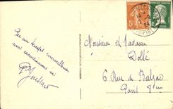 CPA Lourdes la Basilique et le Gave 