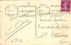 CPA Lac du Bourget Chateau de Chatillon 