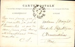 CPA Lourdes la Premiere Station du Calvaire 