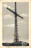 CPA Lourdes la Croix Sommet du Pic du Jer 
