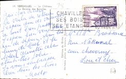 CPA Versailles le Chateau la Galerie des Batailles 