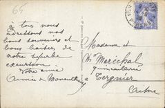 CPA Gavarnie le Cirque vu du Village 