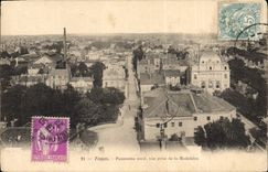 CPA Troyes Panorama nord vue prise de la Madeleine 