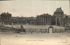 CPA Facade du Palais de Versailles 