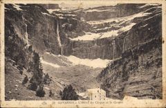 CPA Gavarnie l'Hotel du Cirque et le Cirque 