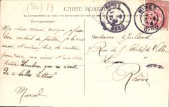 CPA Nimes Les Arenes Vue prise du Boulevard Victor Hugo 