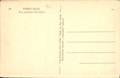 CPA Nimes Gard Vue exterieure des arenes 