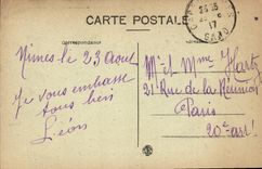 CPA Nimes Les Arenes Vue exterieure 