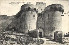 CPA Villeneuve les Avignon Le Fort St Andre 