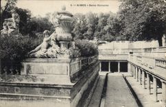 CPA Nimes Bains Romains 