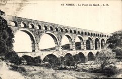 CPA Nimes Le Pont du Gard 