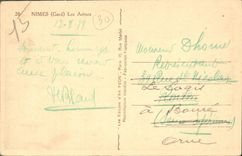 CPA Nimes Gard Les Arenes 