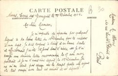 CPA Nimes Jardin de la Fontaine Les Bains Romains 