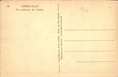 CPA Nimes Gard Vue exteriure des Arenes 