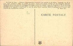 CPA Le Pont du Gard vu en amont sur le penchant de la montagne qui borde la rive gauche du Gardon 