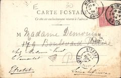 CPA Nimes Rue de l'Arc Dugras 