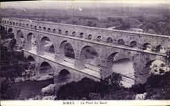 CPA Nimes Le Pont du Gard 