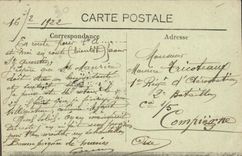 CPA Nimes Jardin de la Fontaine En route vers l'amour