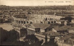 CPA Nimes Vue generale 