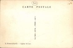 CPA Nimes Gard Eglise St Luc 