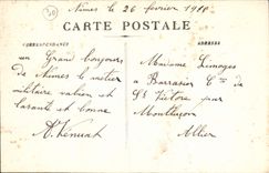 CPA Nimes Les Jardins de la Fontaine 