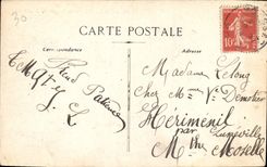 CPA Nimes Facade du Temple de Diane 