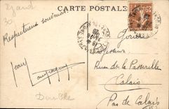 CPA Nimes Les Arenes vue exterieure Cote Ouest 