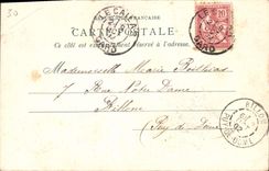 CPA Nimes La Tourmagne Tour Magne