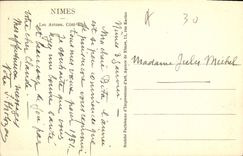 CPA Nimes Les Arenes Cote sud 