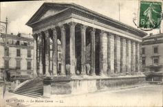 CPA Nimes La Maison Carree 